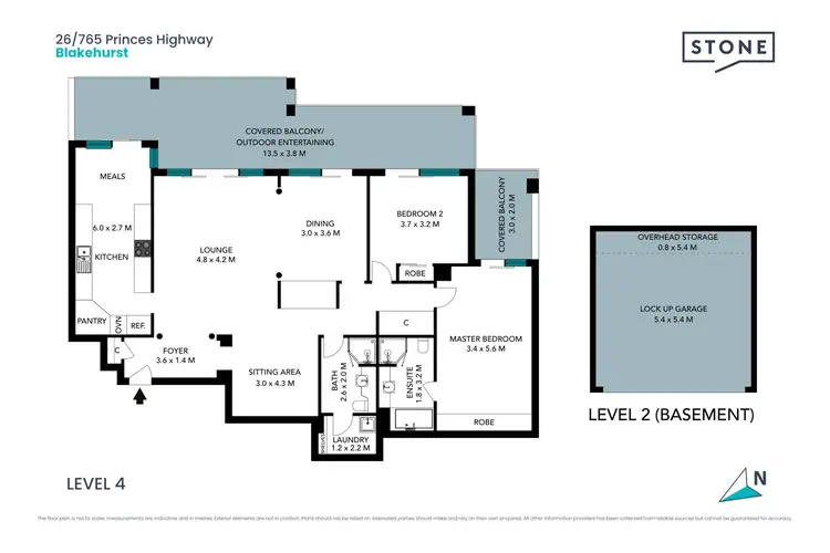 Floorplan of Homely unit listing, 26/765 Princes Highway, Blakehurst NSW 2221