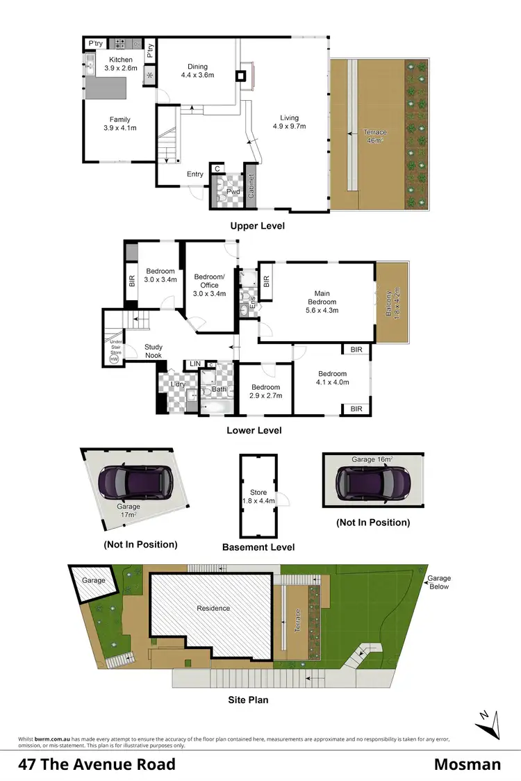 Floorplan of Homely house listing, 47 Avenue Road, Mosman NSW 2088
