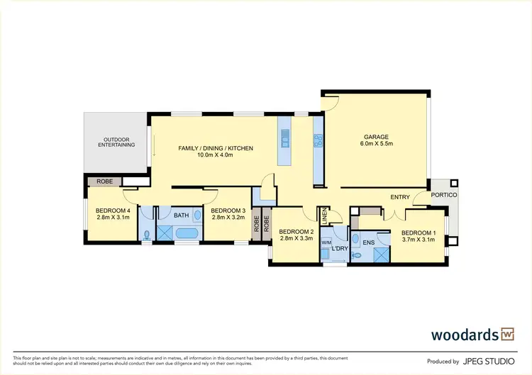 Floorplan of Homely house listing, 11 Rogers Way, Lancefield VIC 3435
