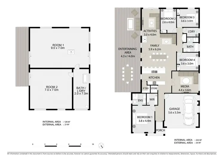 Floorplan of Homely rural property listing, 315C Island Point Road, St Georges Basin NSW 2540