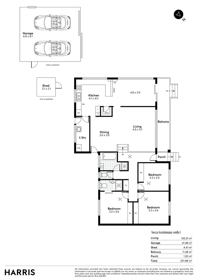 Floorplan of Homely house listing, 13 Windarra Court, Belair SA 5052