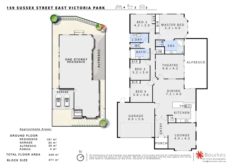 Floorplan of Homely house listing, 159 Sussex Street, East Victoria Park WA 6101