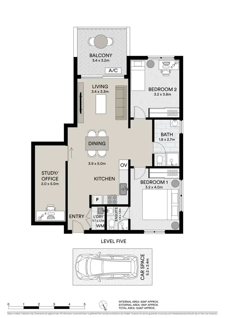 Floorplan of Homely apartment listing, 24/38-40 Albert Road, Strathfield NSW 2135