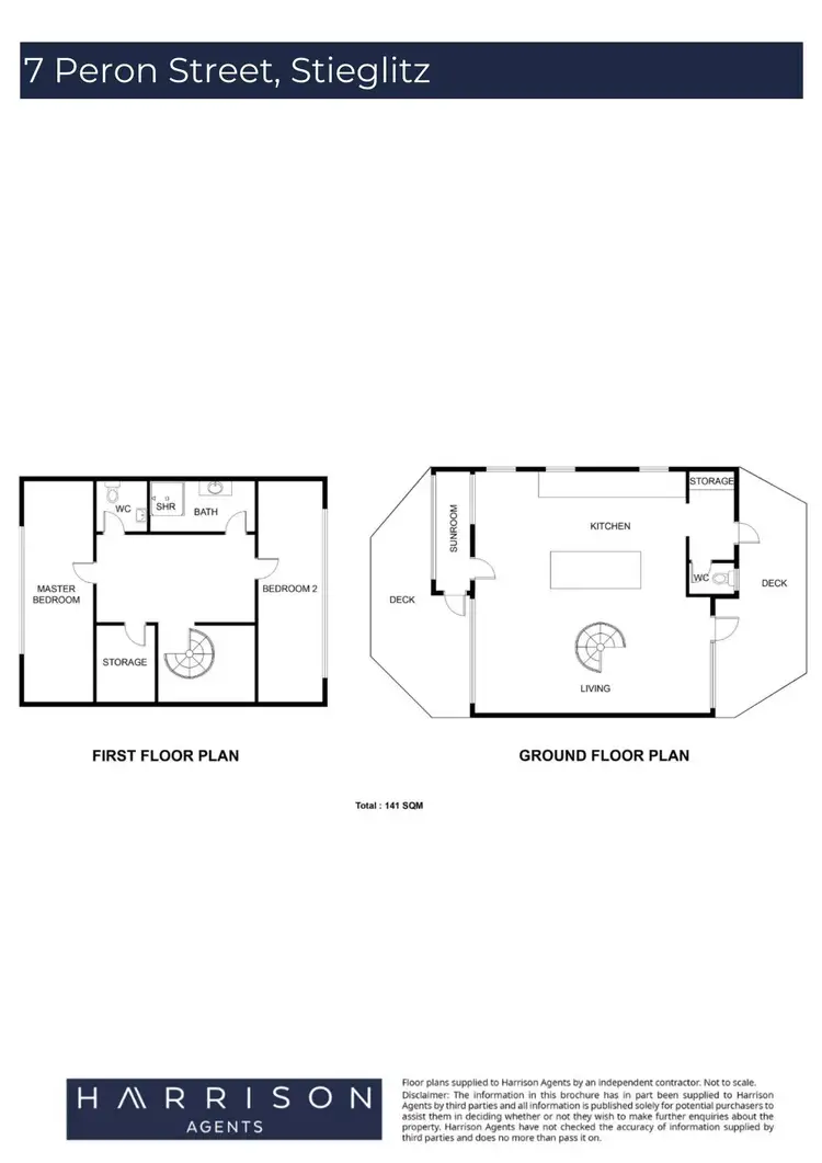 Floorplan of Homely house listing, 7 Peron Street, Stieglitz TAS 7216