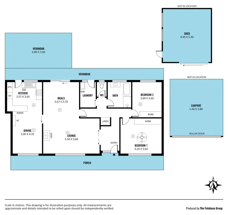 Floorplan of Homely house listing, 20 Fireball Avenue, Hallett Cove SA 5158