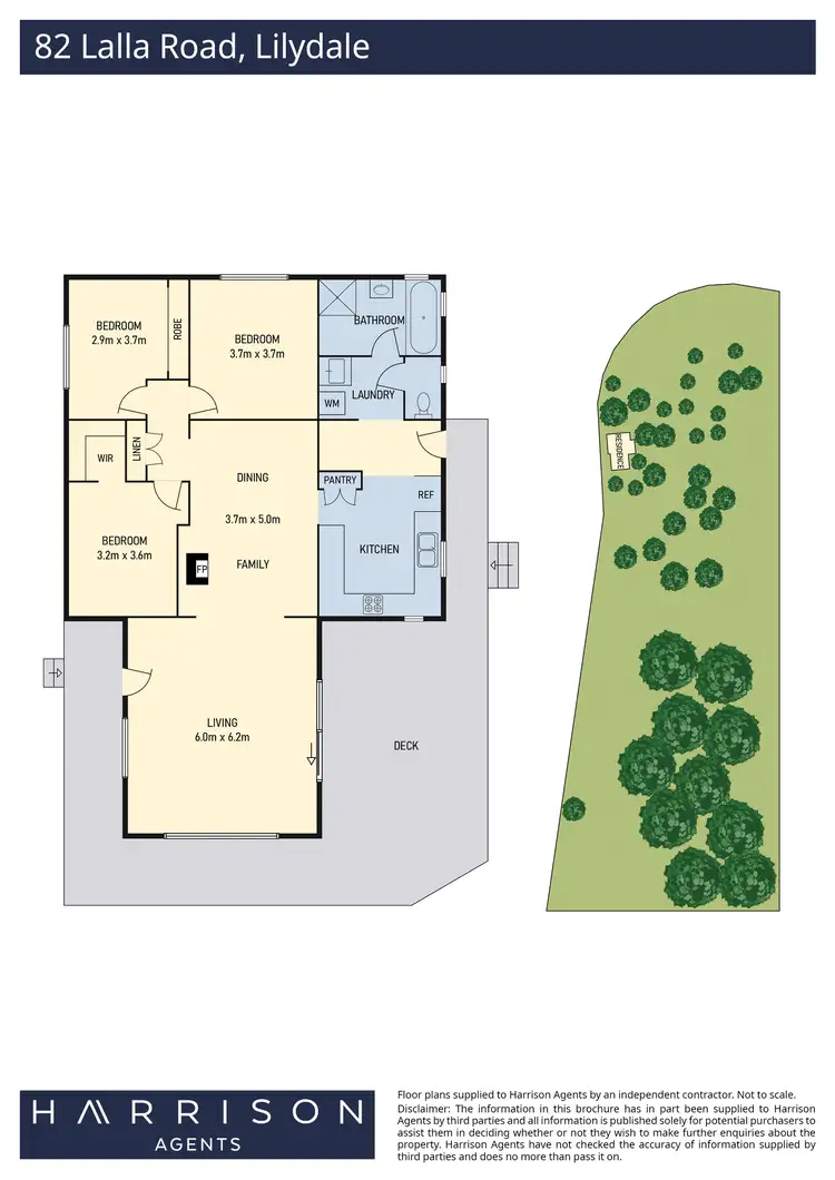 Floorplan of Homely house listing, 82 Lalla Road, Lilydale TAS 7268