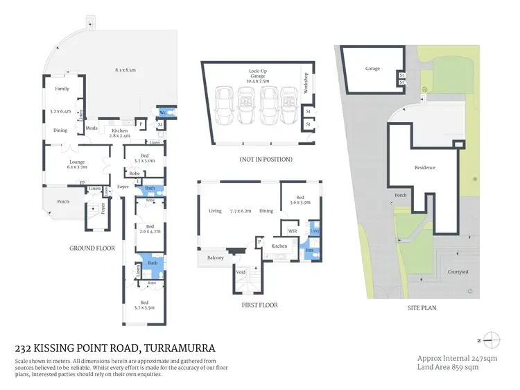 Floorplan of Homely house listing, 232 Kissing Point Road, Turramurra NSW 2074