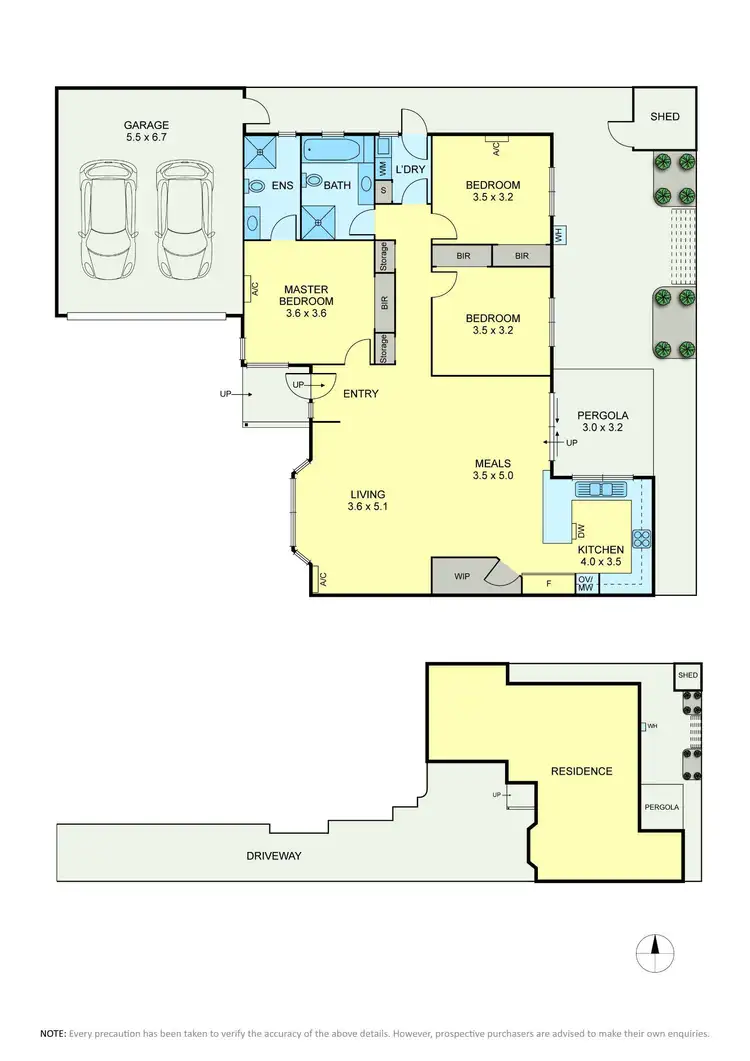 Floorplan of Homely villa listing, 40a Creswell Avenue, Airport West VIC 3042