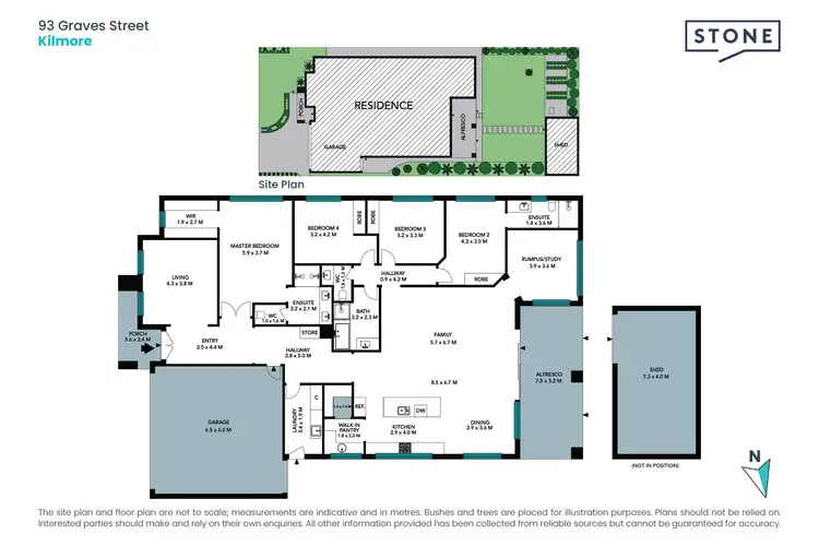 Floorplan of Homely house listing, 93 Graves Street, Kilmore VIC 3764