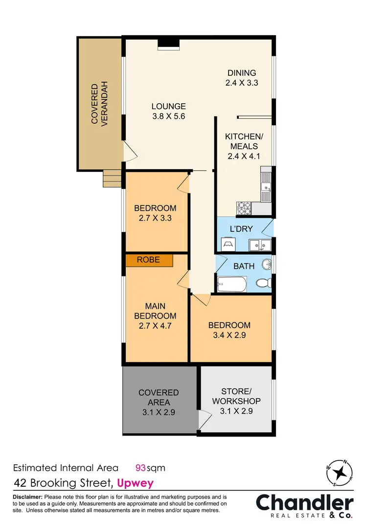 Floorplan of Homely house listing, 42 Brooking Street, Upwey VIC 3158