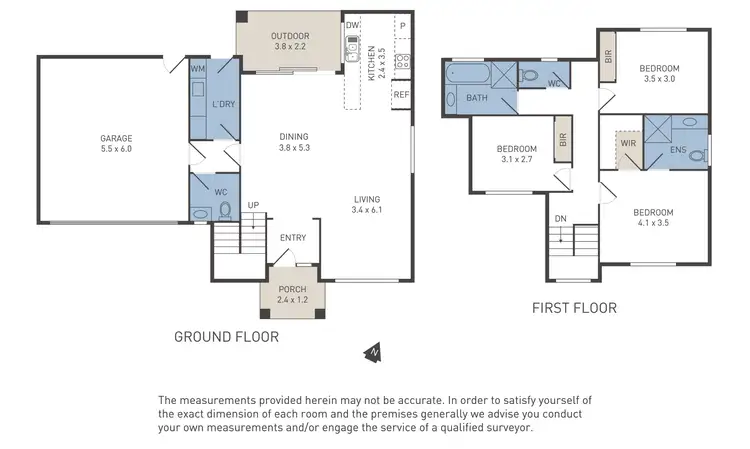Floorplan of Homely house listing, 2/53 Margaret Street, Werribee VIC 3030