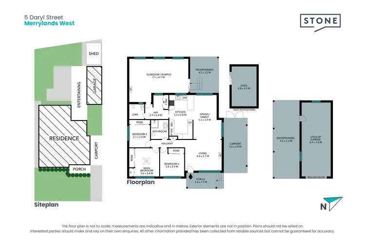 Floorplan of Homely house listing, 5 Daryl Street, Merrylands West NSW 2160