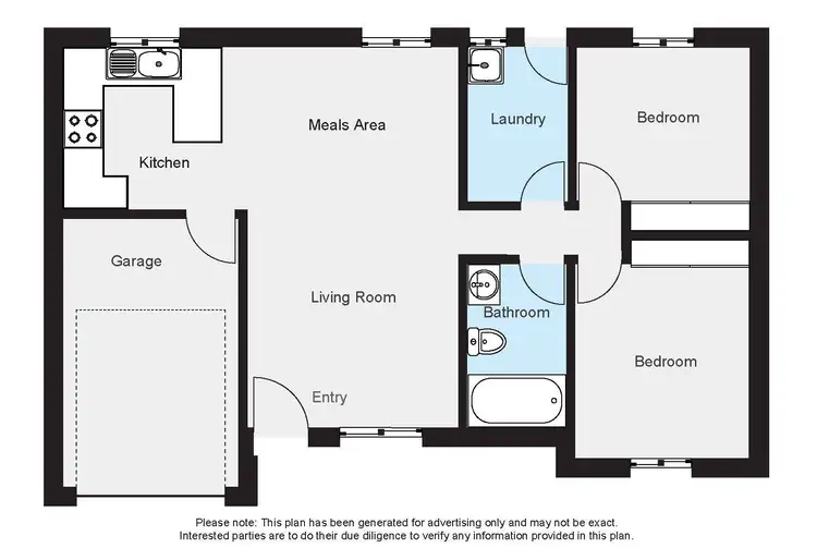 Floorplan of Homely unit listing, 4/320 Kaitlers Road, Springdale Heights NSW 2641