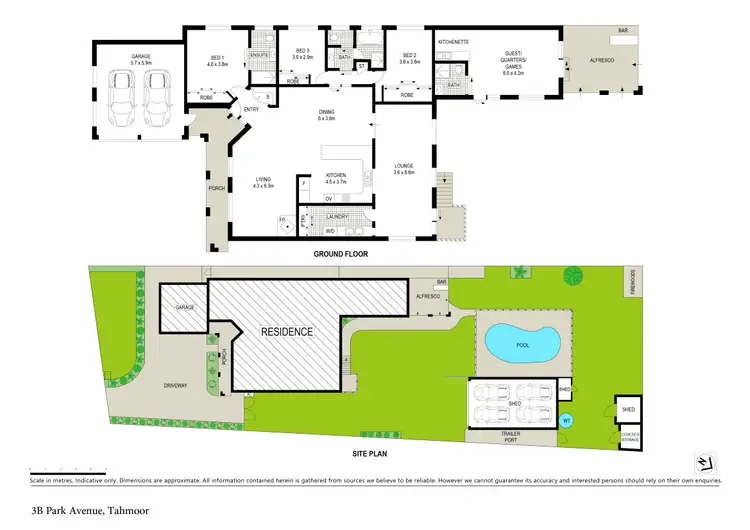 Floorplan of Homely house listing, 3B Park Avenue, Tahmoor NSW 2573