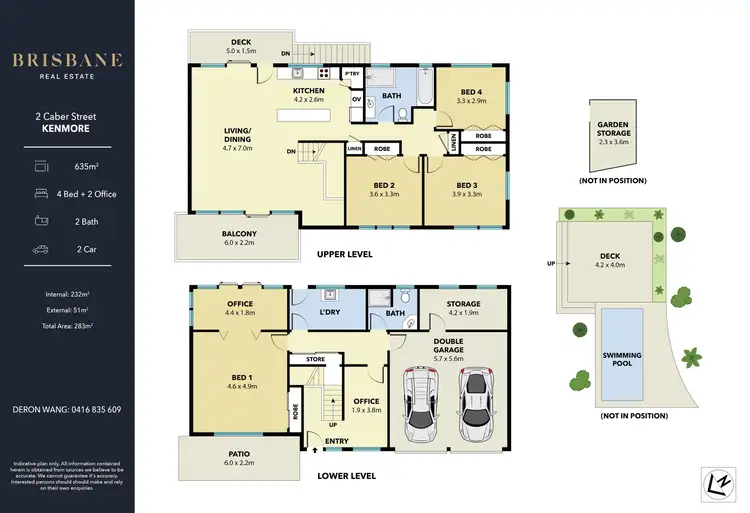 Floorplan of Homely house listing, 2 Caber Street, Kenmore QLD 4069