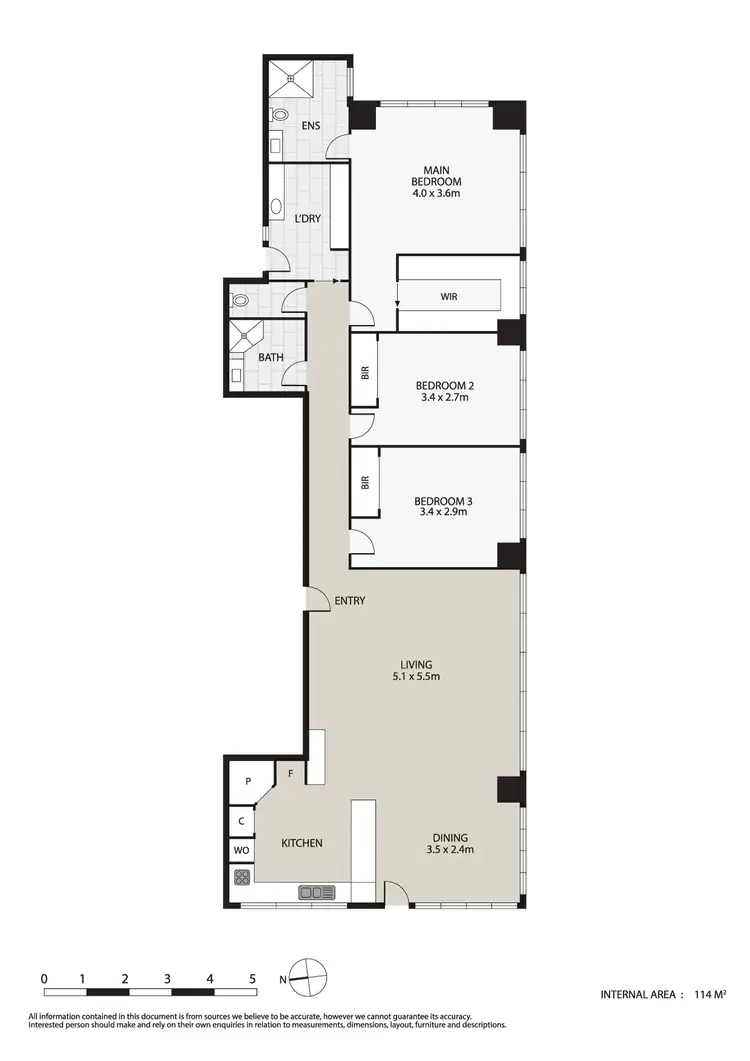 Floorplan of Homely unit listing, 2/40 Verney Street, Kings Beach QLD 4551
