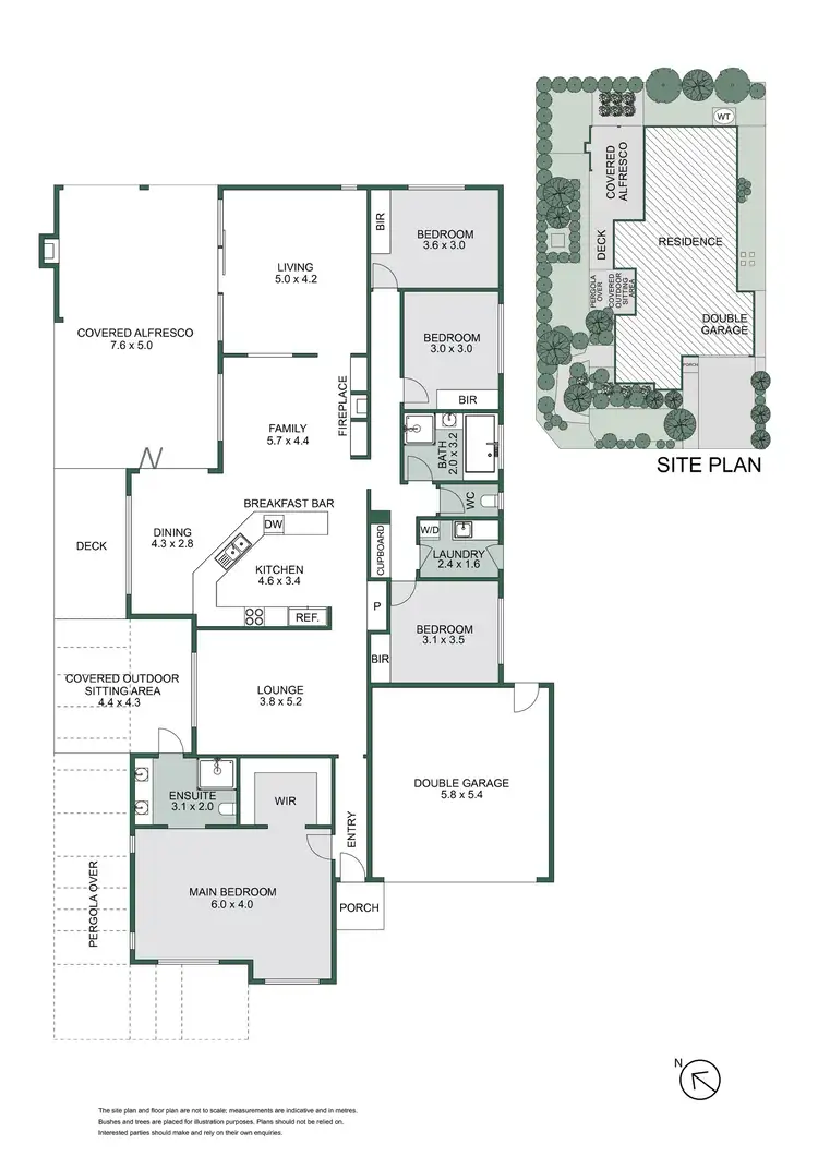 Floorplan of Homely house listing, 31 Parkedge Circuit, Rosebud VIC 3939