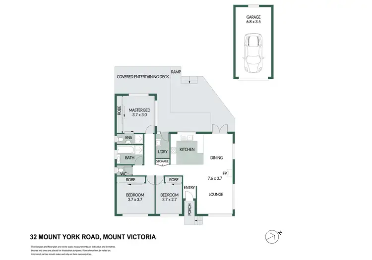 Floorplan of Homely house listing, 32 Mount York Road, Mount Victoria NSW 2786