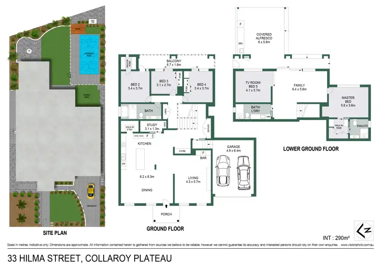 Floorplan of Homely house listing, 33 Hilma Street, Collaroy Plateau NSW 2097