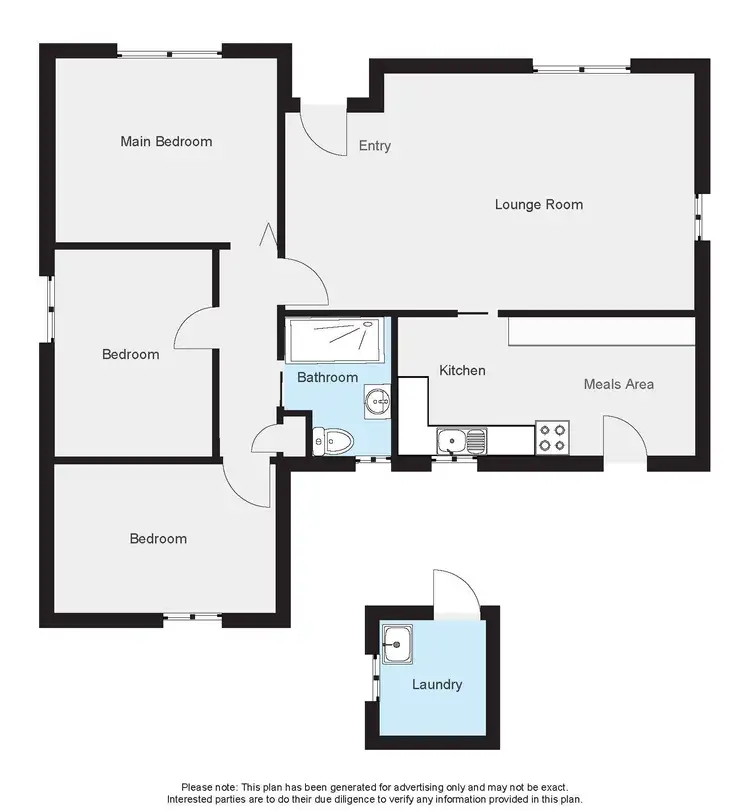 Floorplan of Homely house listing, 308 Plover Street, North Albury NSW 2640