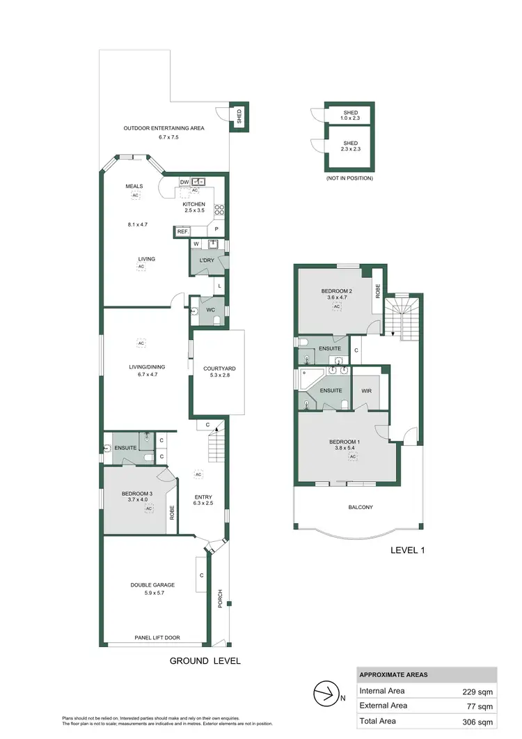 Floorplan of Homely house listing, 44 Adelphi Crescent, Glenelg North SA 5045