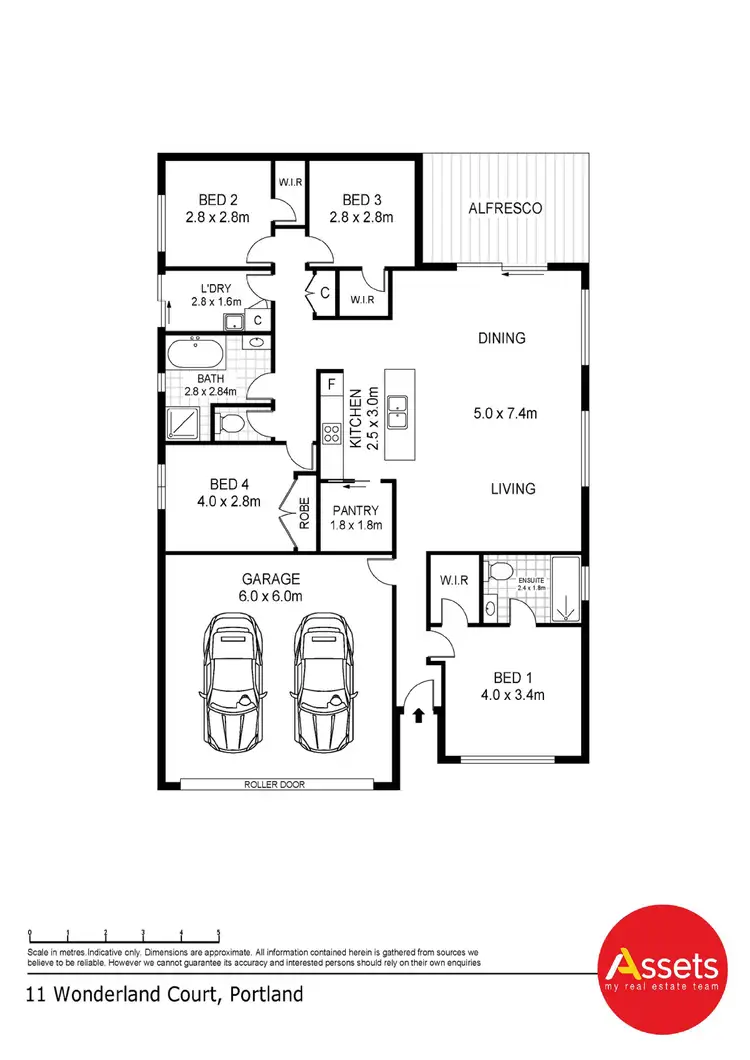 Floorplan of Homely house listing, 11 Wonderland Court, Portland VIC 3305