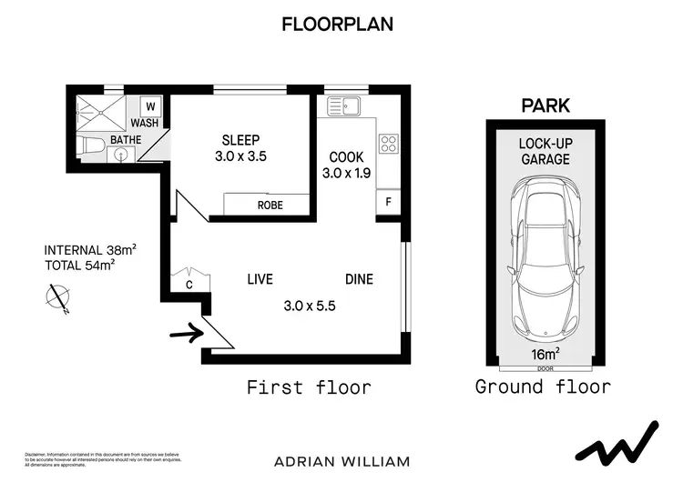 Floorplan of Homely apartment listing, 7/48-50 Edith Street, Leichhardt NSW 2040