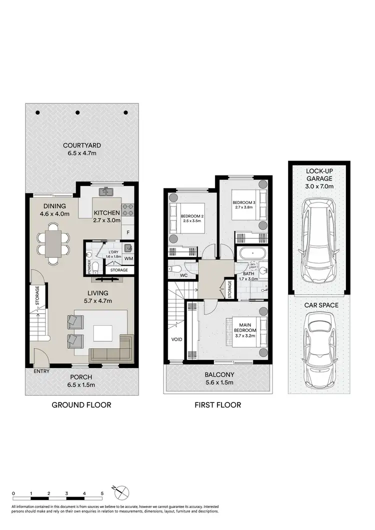 Floorplan of Homely townhouse listing, 9C/44 William Street, Botany NSW 2019