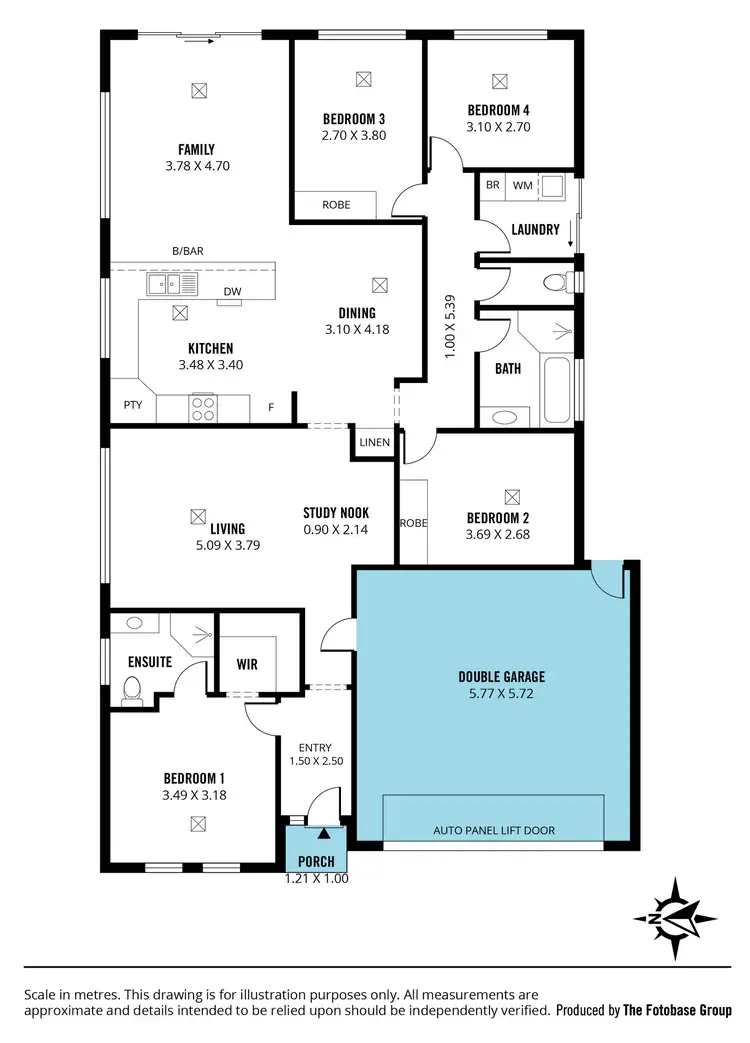 Floorplan of Homely house listing, 574 States Road, Onkaparinga Hills SA 5163