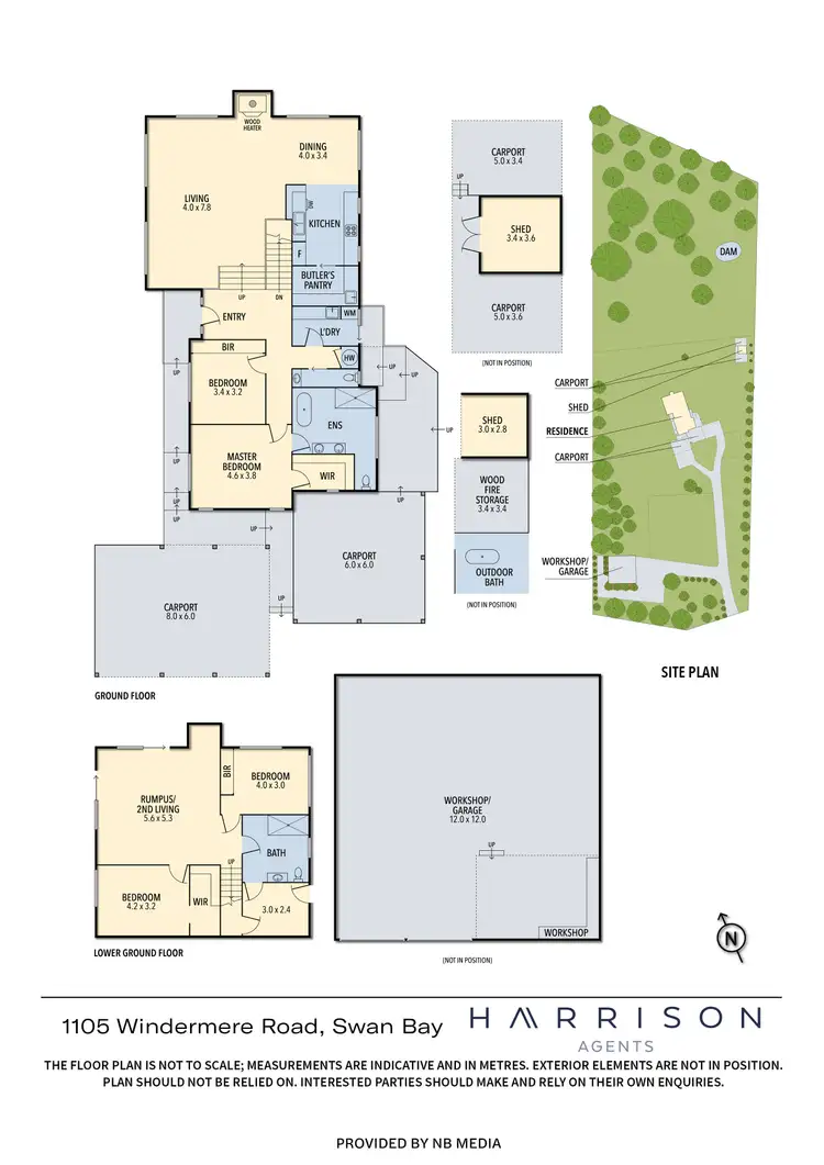 Floorplan of Homely house listing, 1105 Windermere Road, Swan Bay TAS 7252