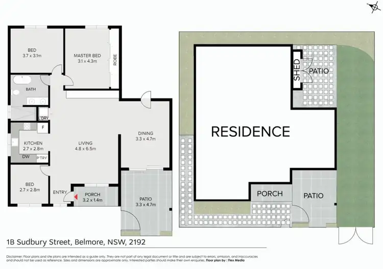Floorplan of Homely house listing, 1b Sudbury Street, Belmore NSW 2192