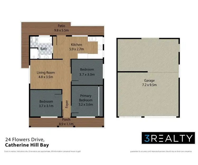 Floorplan of Homely house listing, 24 Flowers Drive, Catherine Hill Bay NSW 2281
