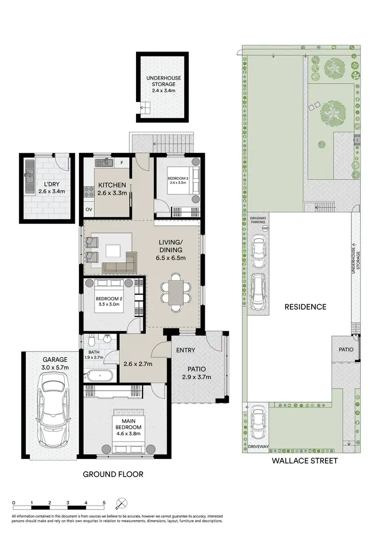 Floorplan of Homely house listing, 43 Wallace Street, Bexley NSW 2207