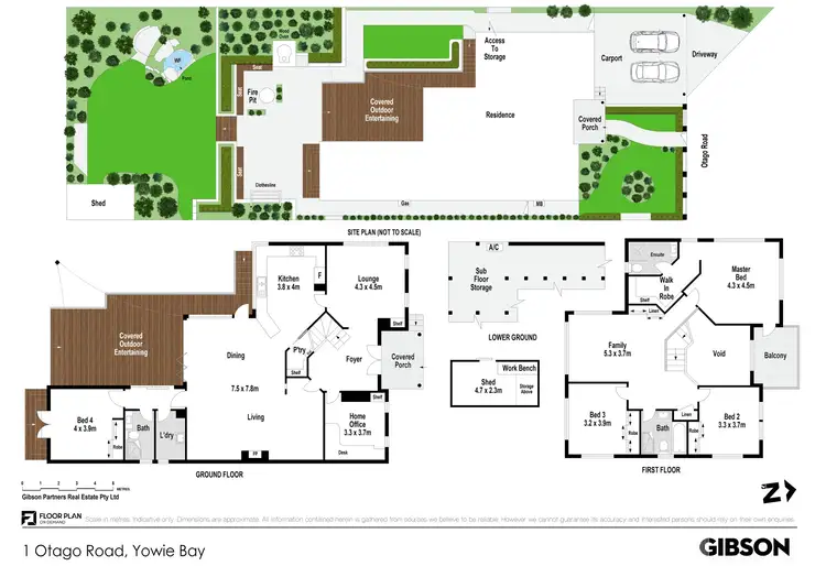 Floorplan of Homely house listing, 1 Otago Road, Yowie Bay NSW 2228