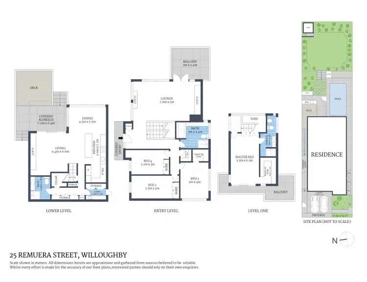 Floorplan of Homely house listing, 25 Remuera Street, Willoughby NSW 2068