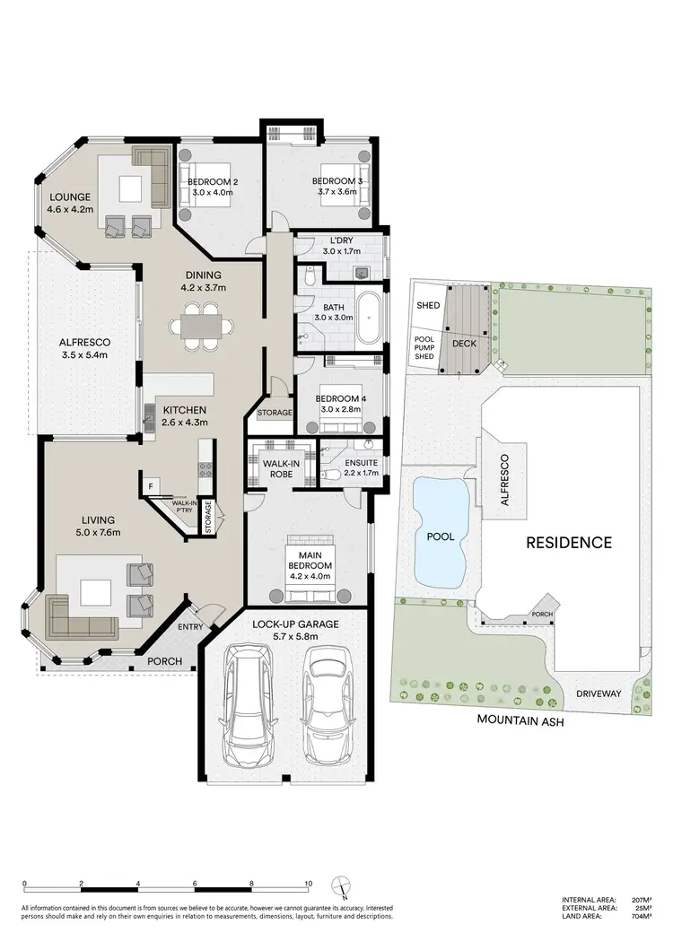 Floorplan of Homely house listing, 7 Mountain Ash Road, Hamlyn Terrace NSW 2259