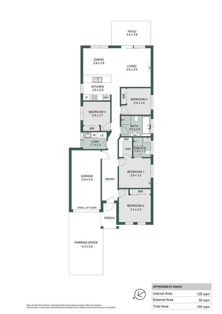 Floorplan of Homely house listing, 534 Andrews Road, Andrews Farm SA 5114
