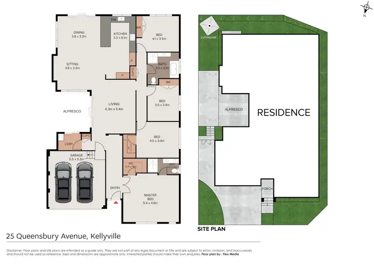 Floorplan of Homely house listing, 25 Queensbury Avenue, Kellyville NSW 2155