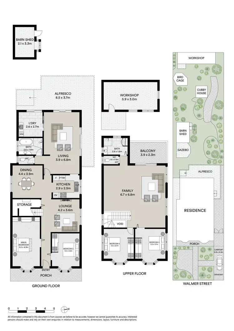 Floorplan of Homely house listing, 5 Walmer Street, Ramsgate NSW 2217
