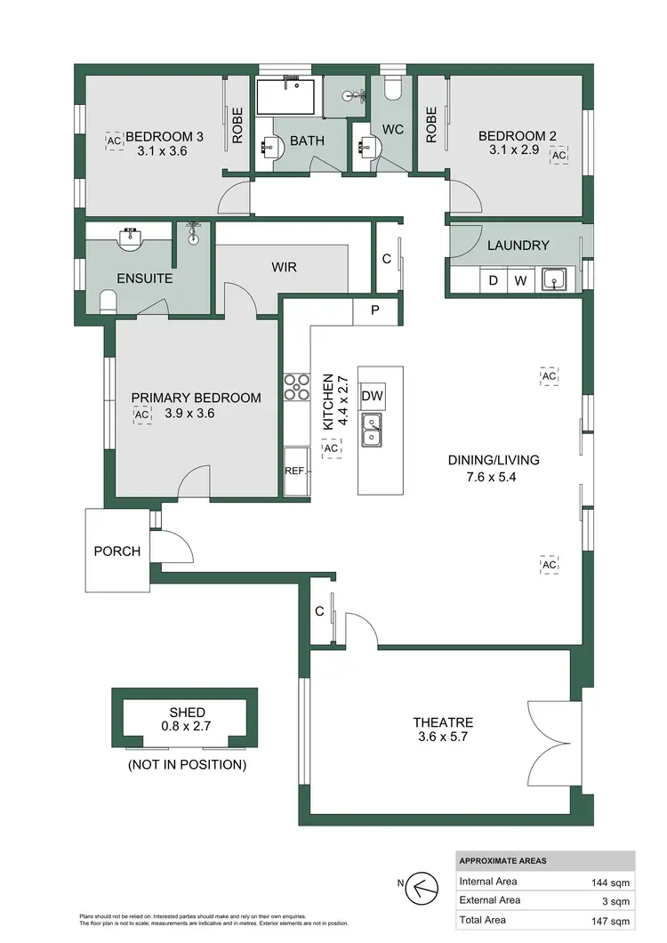 Floorplan of Homely house listing, 22A Leicester Street, West Richmond SA 5033