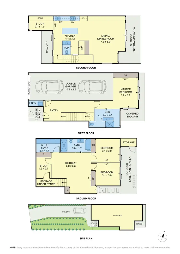 Floorplan of Homely house listing, 10 Progress Street, Strathmore VIC 3041
