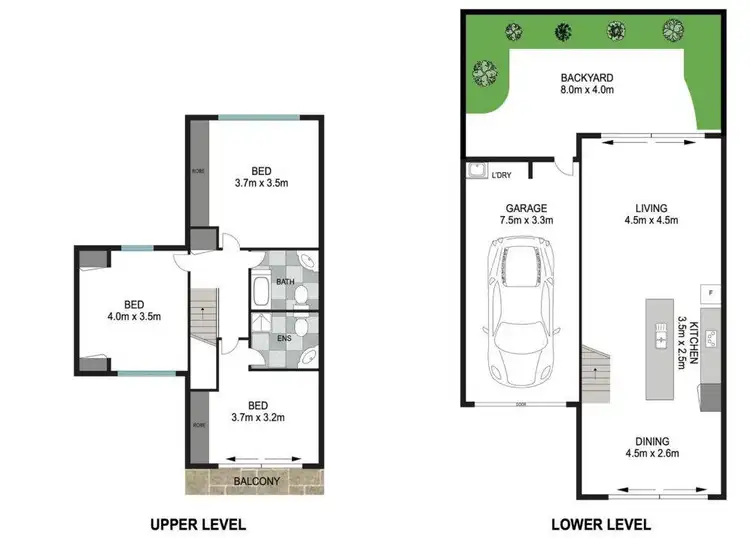 Floorplan of Homely townhouse listing, 16/21 Boongall Road, Camp Hill QLD 4152
