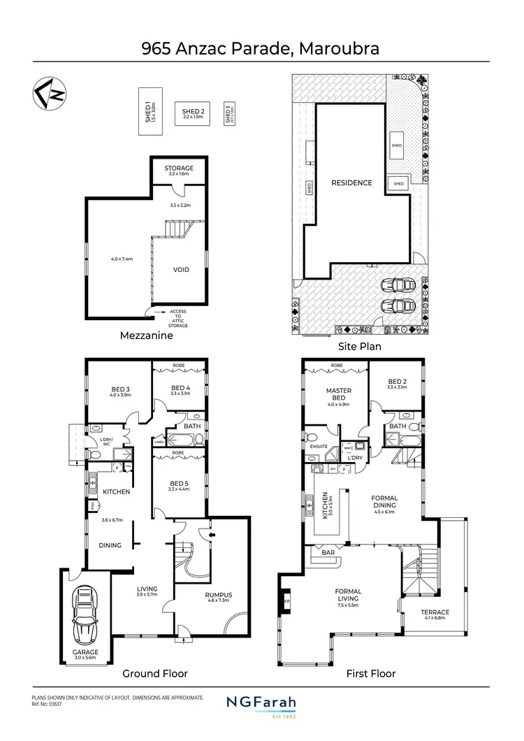Floorplan of Homely house listing, 965 Anzac Parade, Maroubra NSW 2035