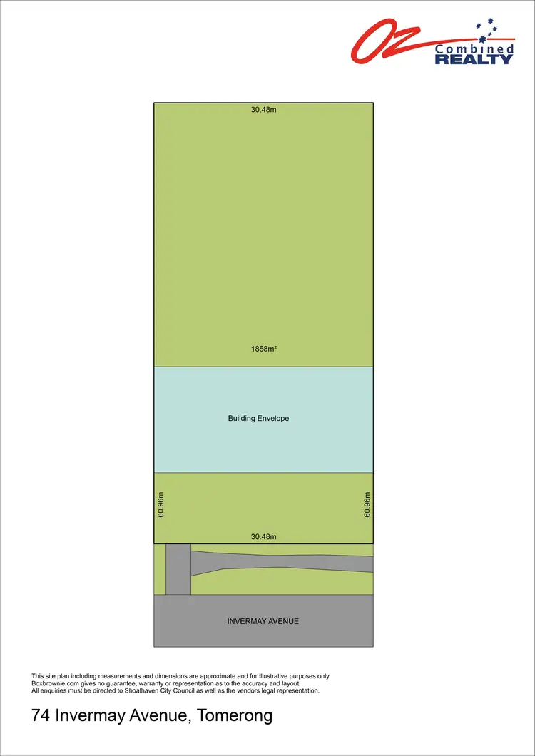 Floorplan of Homely land listing, LOT 73 Invermay Avenue, Tomerong NSW 2540