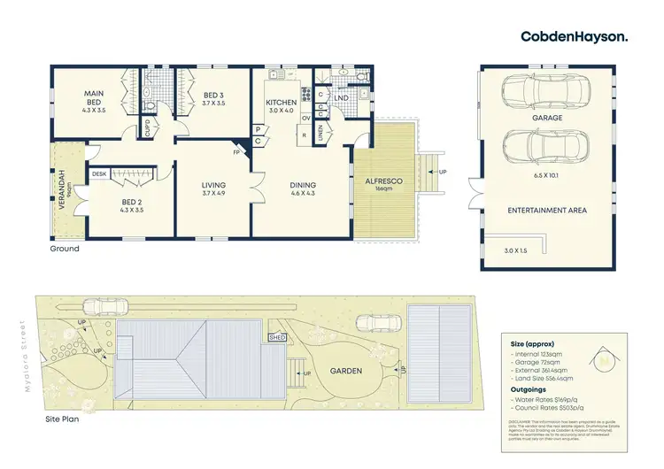 Floorplan of Homely house listing, 20 Myalora Street, Russell Lea NSW 2046