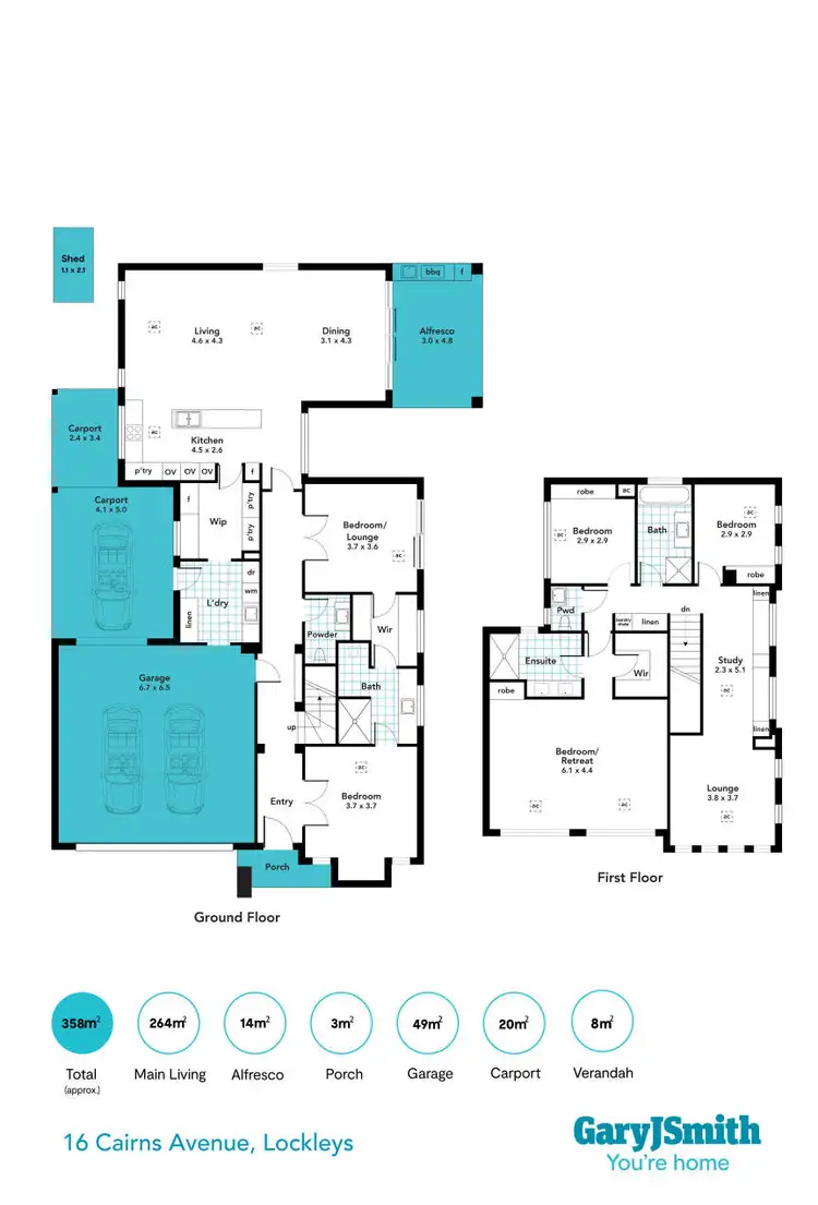 Floorplan of Homely house listing, 16 Cairns Avenue, Lockleys SA 5032
