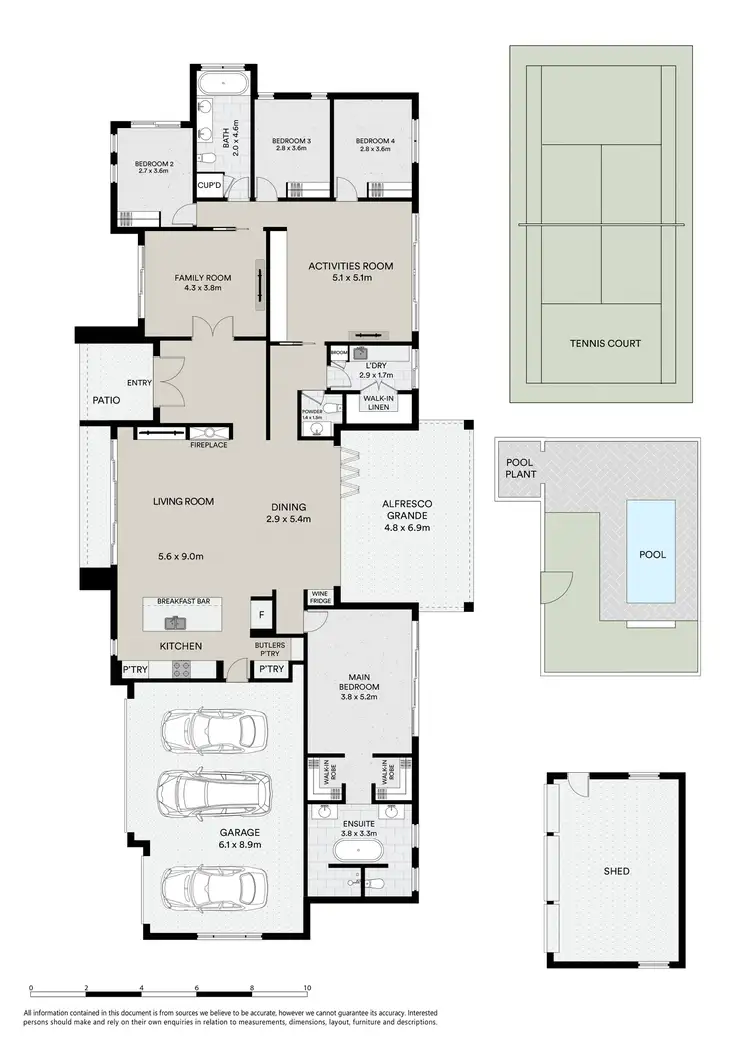 Floorplan of Homely rural property listing, 197 Cullerin Road, Breadalbane NSW 2581