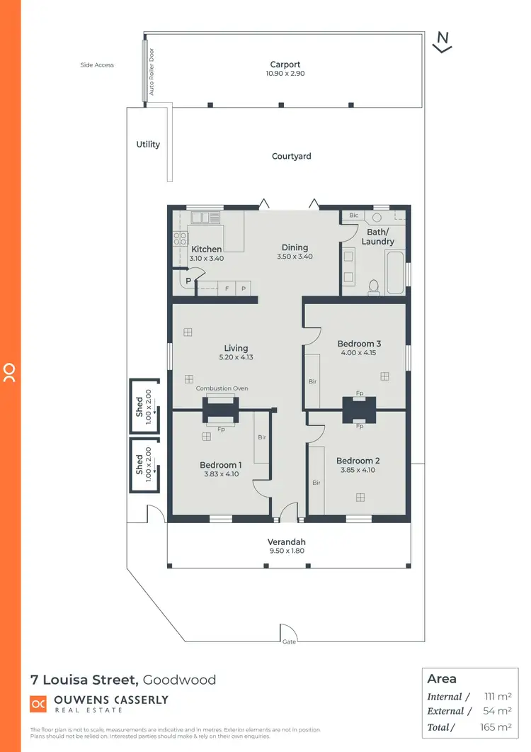 Floorplan of Homely house listing, 7 Louisa Street, Goodwood SA 5034