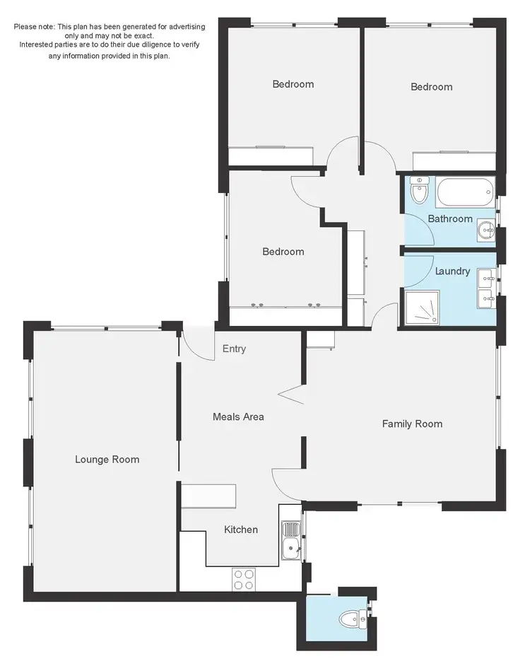 Floorplan of Homely house listing, 551 McDonald Road, Lavington NSW 2641