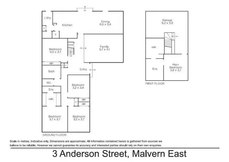Floorplan of Homely house listing, 3 Anderson Street, Malvern East VIC 3145